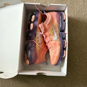 Nike Vibrant Pink and Purple VaporMax Shoes